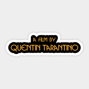 Pulp Fiction | A Film by Quentin Tarantino Sticker